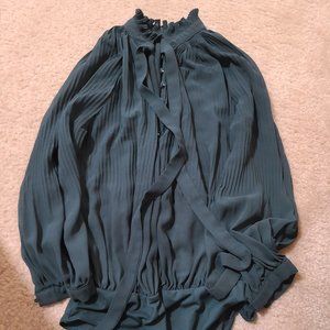 Dark green bodysuit top